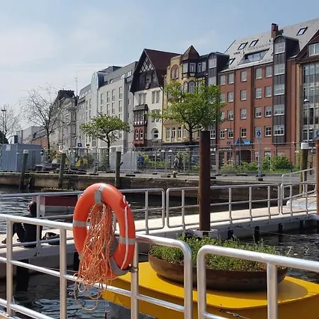 Hansekoje Direkt An Der Hafenspitze Flensbourg Extérieur photo